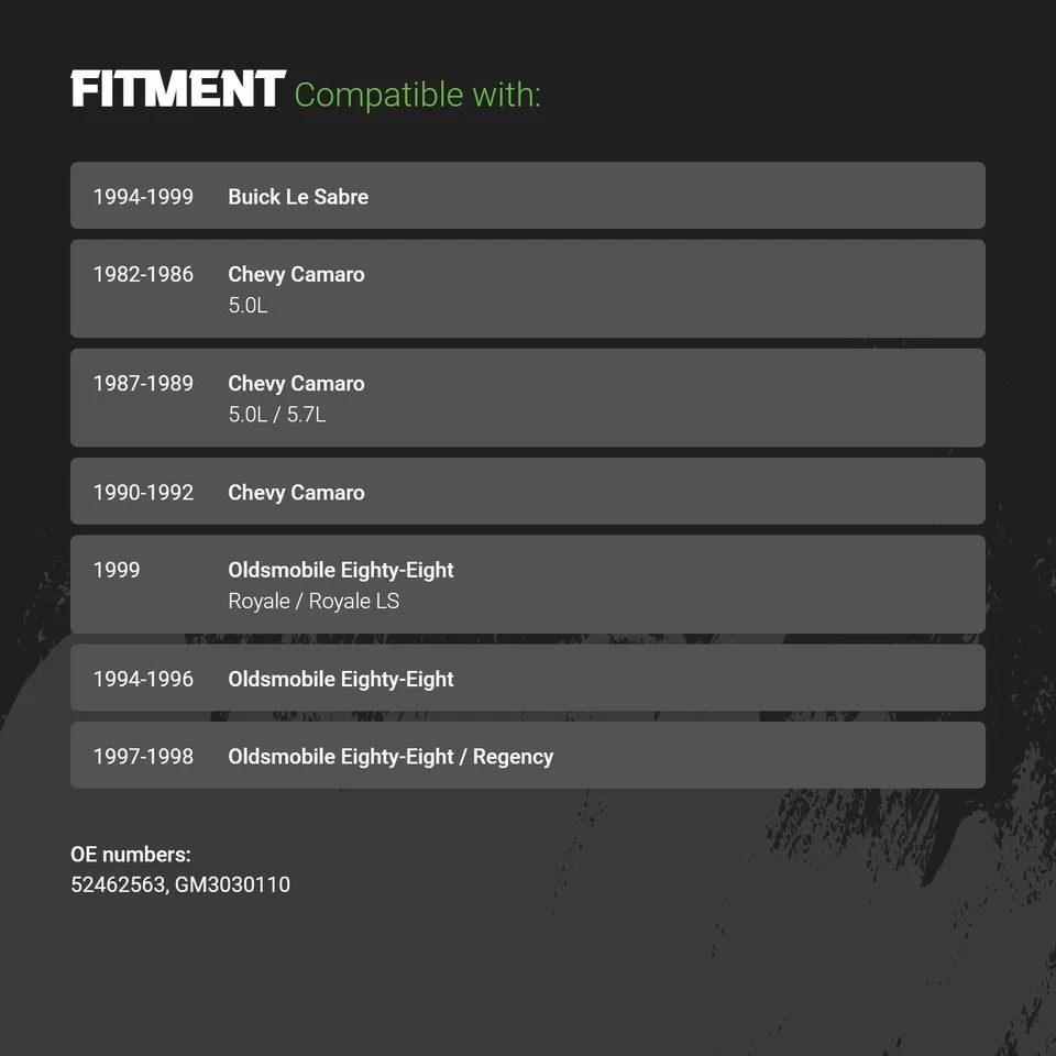 A/C Condenser For Chevy Camaro 1982-1992 52462563 - Image 2 of 2