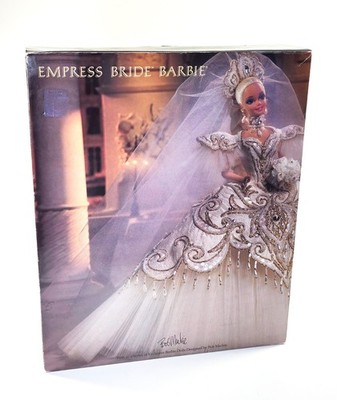 Designer Bob Mackie Beautiful Empress Bride Barbie Puppe 1992 - NEU