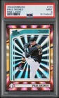 6497 Paul Skenes 2024 Panini Donruss #131 Pink Laser Rated Prospect RC /50 PSA 9