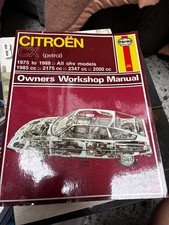 Haynes Manual Citroen CX (Petrol) 1975 - 1984, All ohv Models
