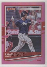 2020 Donruss Back Variation Holo Pink Rafael Devers (Beantown On Back) #164 0c6