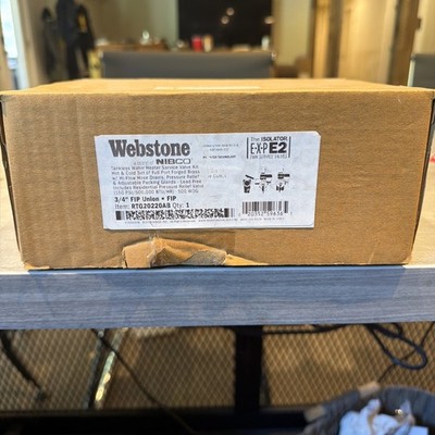 Webstone RTG20220AB Tankless Water  Heater Service Valve Kit  ) 3/4''  ( Rheem )