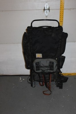 VTG KELTY Super Tioga Large External Frame Hiking Backpack  Black