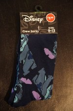 DISNEY STITCH CREW SOCKS SIZE 9-13
