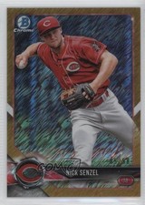 2018 Bowman Chrome Prospects Gold Shimmer Refractor 5/50 Nick Senzel #BCP250 3q5
