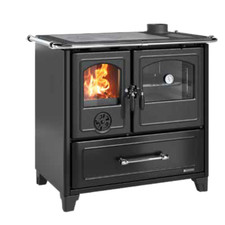 NORDICA FAMILY VST NERO 3006280 CUCINA STUFA LEGNA FORNO 41L FOCOLARE GHISA