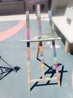 artist ezel adjustable wood frame