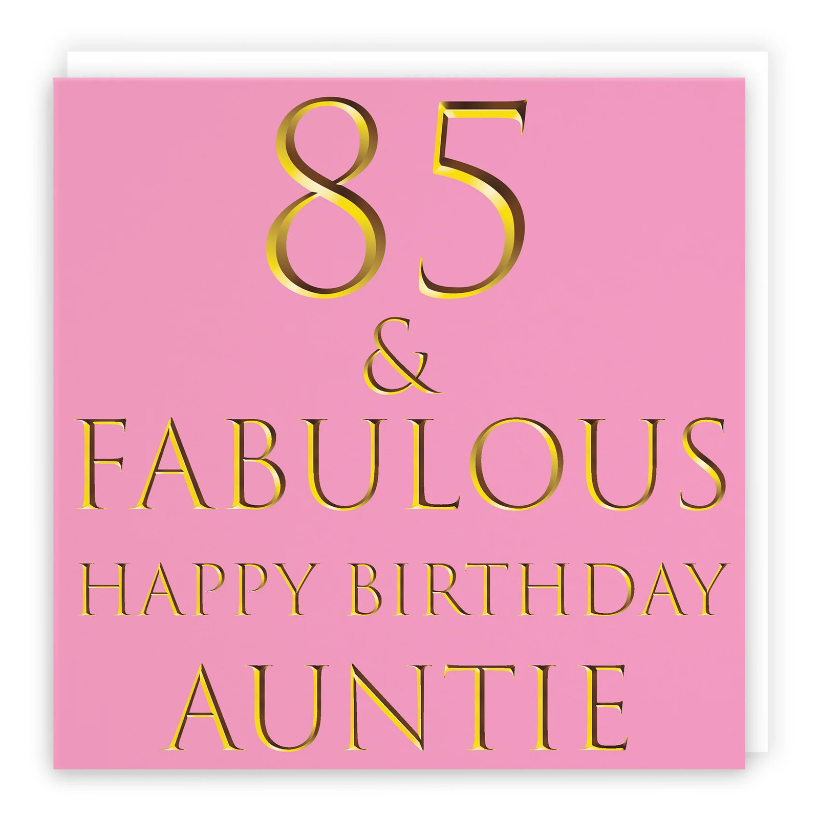 85th Auntie Birthday Card Still Totally Fabulous