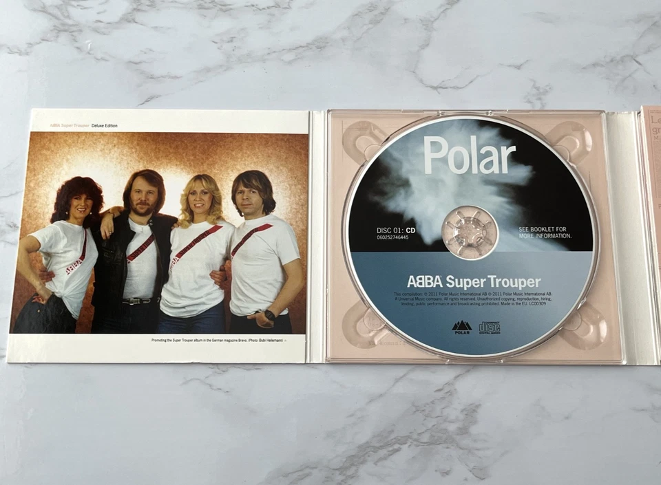 ABBA Super Trouper CD/DVD Digipak DELUXE ED. EU IMPORT! 2011 BONUS TRACKS! RARE! - Image 2 of 4