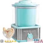 Premium Stainless Steel Ice Cream Maker 2 Quart Easy Use Gelato Machine No Salt
