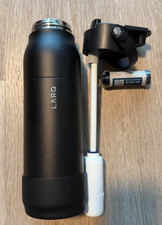 Larq Flasche PureVis 2 in schwarz, 34oz mit 1 neuen Filter + Stiefel