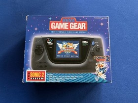 Sega Game Gear Console Sonic the Hedgehog 2 BUNDLE CIB Complete + BOX Protector