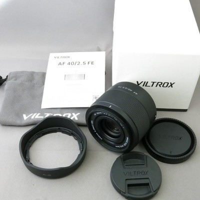MINT VILTROX AF 40mm F2.5 FE for Sony E Mount, No. 9290