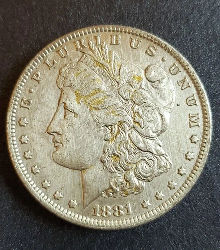 1881 O Morgan Silver Dollar, New Orleans Mint, Possibly Uncirculated?, Pristine