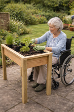High standing Garden planter suitable for wheelchair access