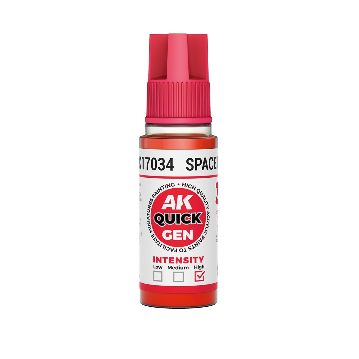 Space Red - AK Quick Gen Colour - AK Interactive 18ml Acrylic Paint