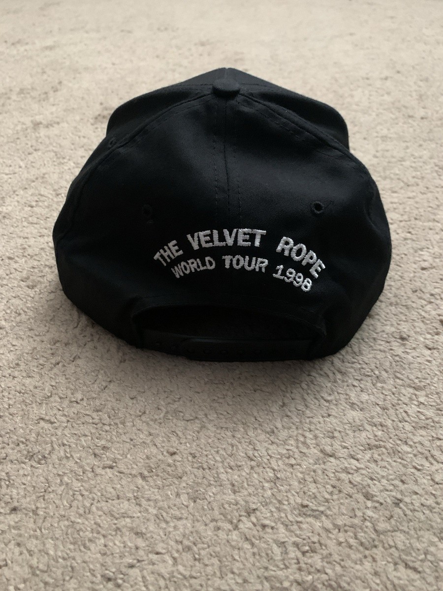 Vintage Janet Jackson The Velvet Rope World Tour 1998 Black