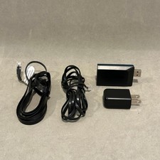 magicJack Home VoIP Phone Service Adapter with USB Power Plug and Cables Black
