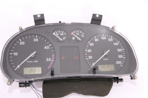 VW Polo 6N Tacho Tachometer Kombiinstrument 581.000km 6N0919861A Diesel SDI 1,7