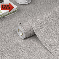 Grasscloth Peel and Stick Wallpaper 15.7In X 78.7In, Textured Contact Paper For