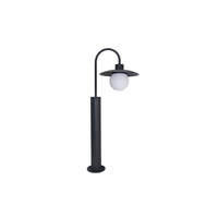 Luxula LED Wegeleuchte 10 W Schwarz IP44