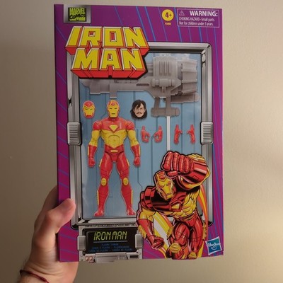 Hasbro Marvel Legends Series Retro Iron Man 6-inch Action Figure