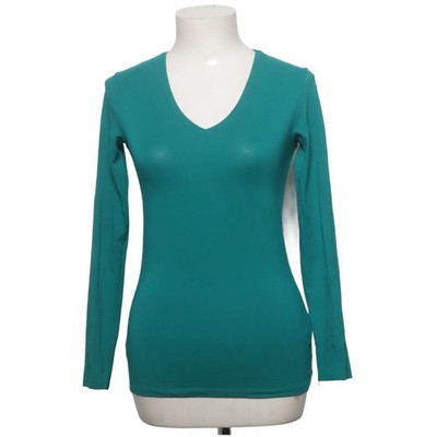 Atmosphere, Langarmshirt, Größe: 36, The Stretch Vee, Blau #BGO