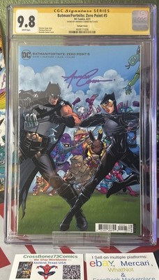 Batman Fortnite: Zero Point #5 CGC 9.8 Signature Series -Only 1 On Top Pop-