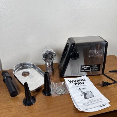 Waring Pro Professional Electric Meat Grinder Model MG100 300 Watts