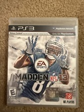 Madden NFL 13 (Sony PlayStation 3, PS3) Complete with Manual [CIB] -Preowned