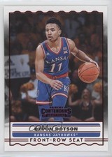 2020 Panini Contenders Draft Picks Front Row Seats Red Devon Dotson #SS-30 0v1