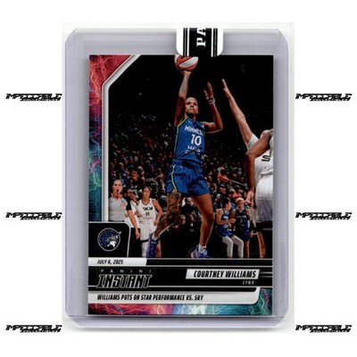 2025 Panini Instant WNBA - Lightning #130 Courtney Williams /5 Star Performance