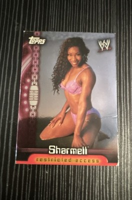 2006 Topps WWE Insider Restricted Access - Divas Sharmell #D4