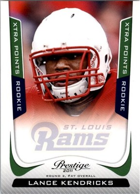 2011 Prestige Extra Points Green #260 Lance Kendricks /25 - FB