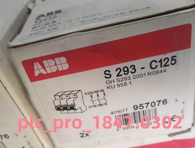 S293-C125 1PCS Brand New ABB S293-C125  S293C125  Fast delivery