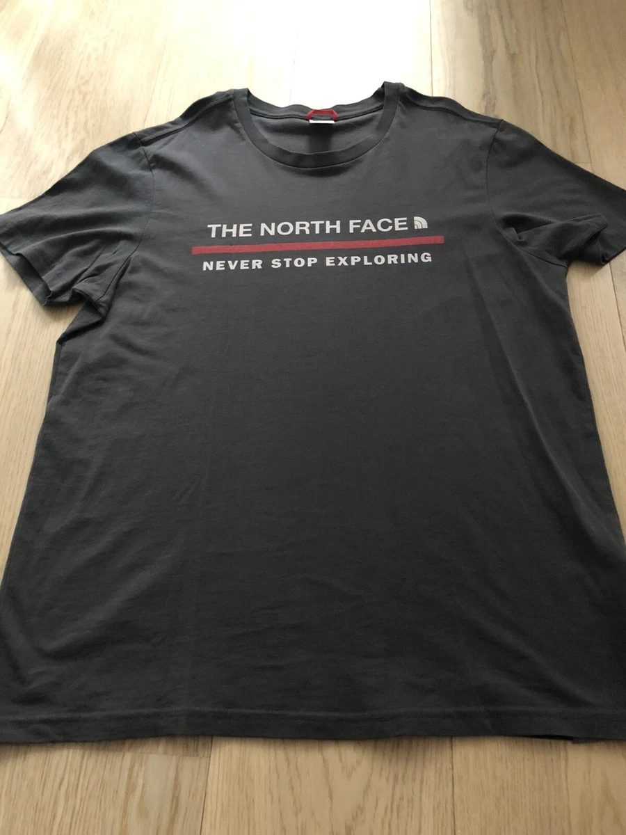 North face central deals logo t shirt