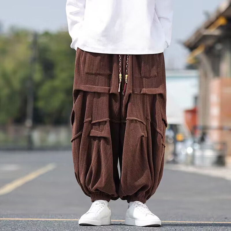 【INCHANT ME】711 Corduroy Wide Pants 203693900-1-purple