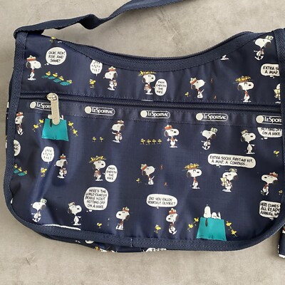 SALE ! ☆LeSportsac PEANUTS \"SNOOPY PATCHIWORK\" S EDIE BP RARE】Peanuts X Lesportsac Snoopy Patchwork Backpack | eBay