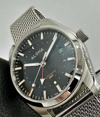 Aloha Kauai GMT 40 Limited Edition Brighton Jones Richer Life Charity 1/1 Swiss