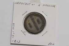 DENMARK 6 Skilling 1813 Feine Details B77 CMH-19