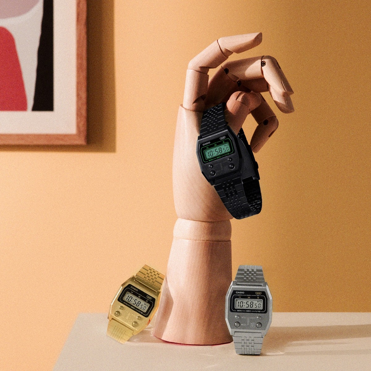 CASIO CLASSIC A1100D-1JF PREMIUM Full Metal Digital Quartz Watch