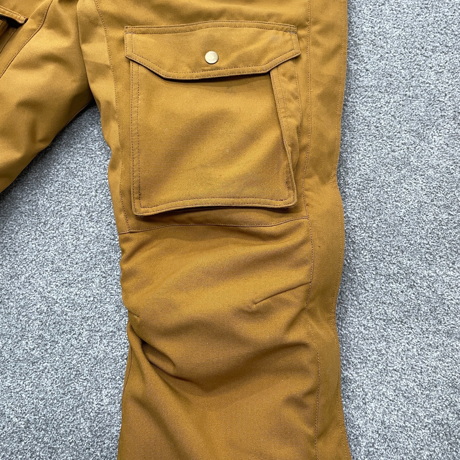 Klim Snow Pants Overall Bibs Adult Medium Tan Tundra Snowmobile