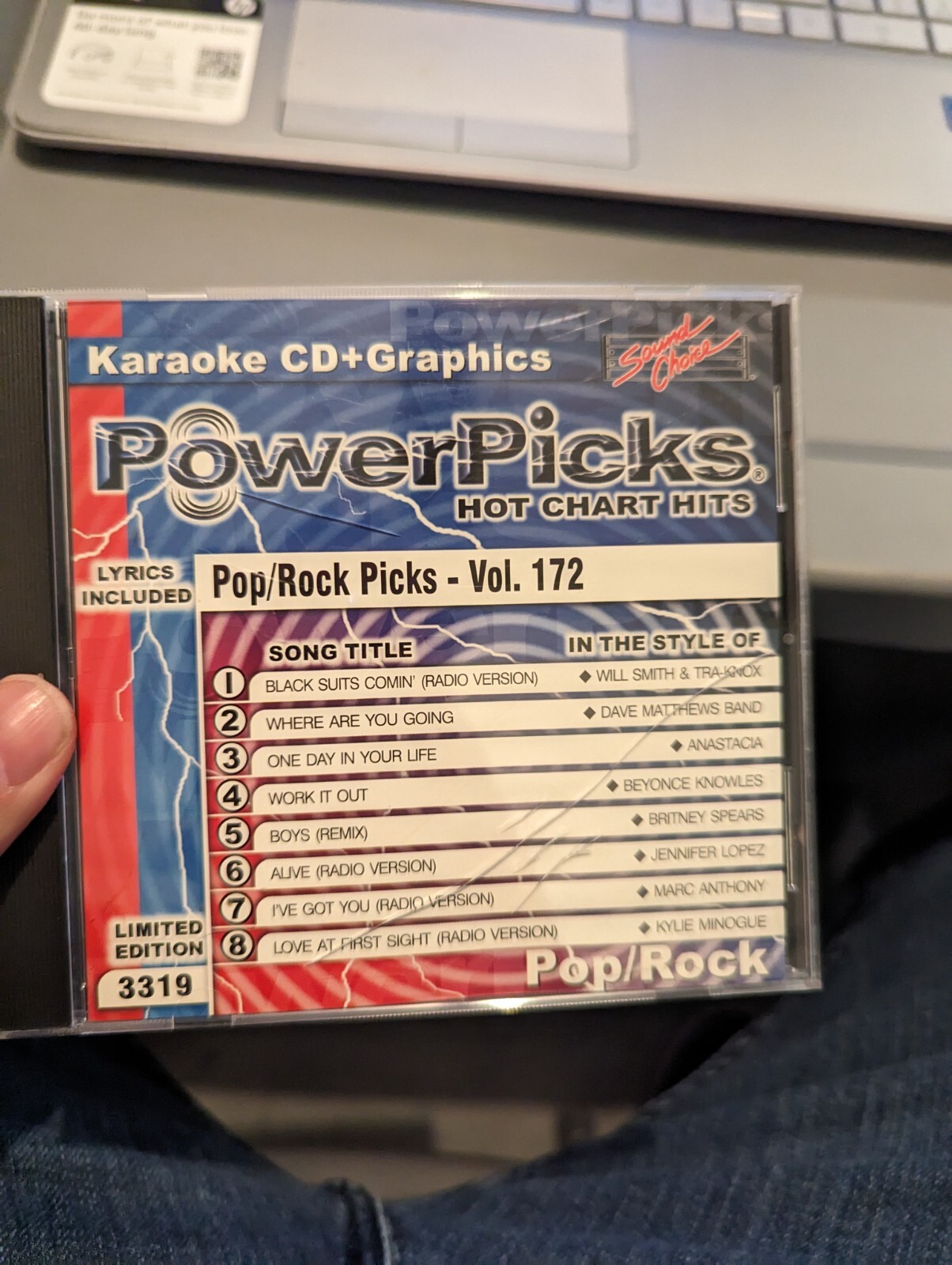 Sound Choice Karaoke Power Picks Pop Rock Vol 172 SC3319 CDG eBay