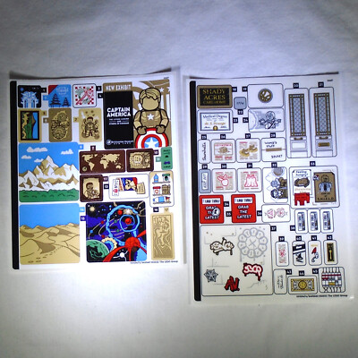 new LEGO Sticker Sheets for Sanctum Sanctorum set 76218