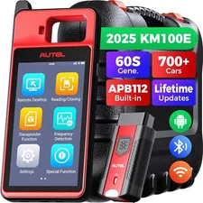 2025 Autel MaxiIM KM100 KM100E Key Fob Programming Tool Programmer Immobilizer