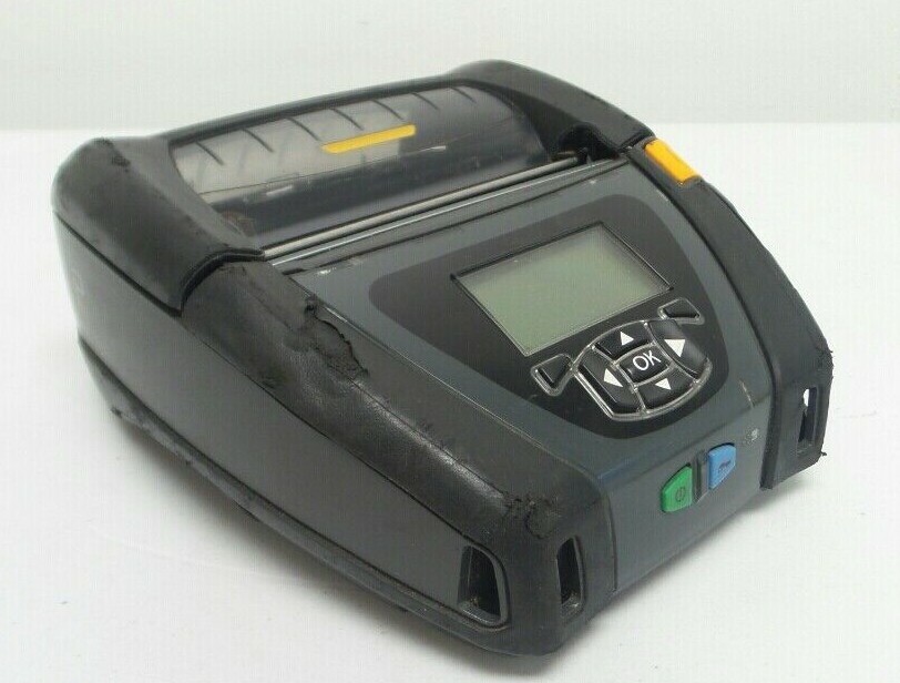 Zebra QLn420 Printer, WiFi, Bluetooth w/ Battery, Charger, Belt Clip