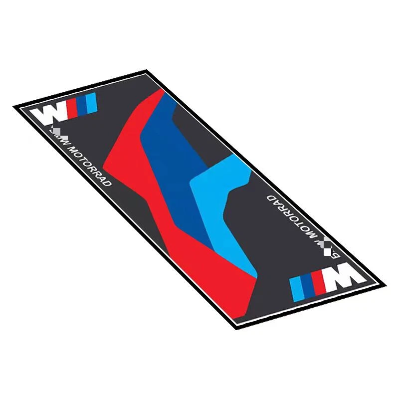 Tapete de assoalho 220*80cm oficina motocicleta showroom garagem tapete para BMW M - Imagem 2 de 4