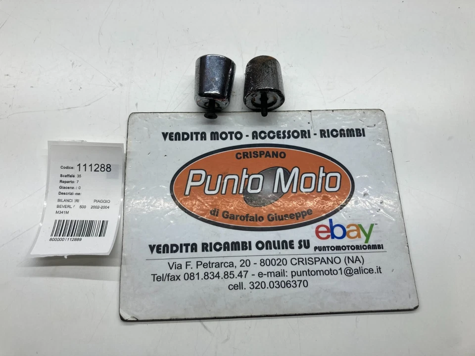 COPPIA BILANCIERI STABILIZZATORI ORIGINAL FOR PIAGGIO BEVERLY 500 2002-2006 - Immagine 3 di 4