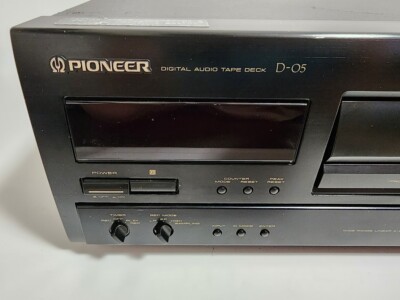 Pioneer D-05 DATレコーダー　ジャンク Pioneer D-05 Digital Audio Cassette Tape Deck DAT working | eBay