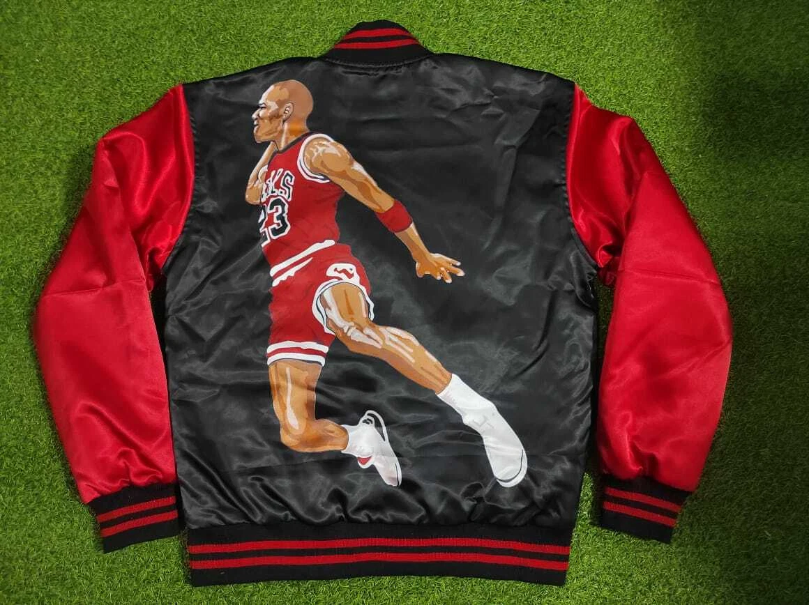 Michael Jordan ann es 90 Chicago bulls NBA veste fan sublimation S 3XL